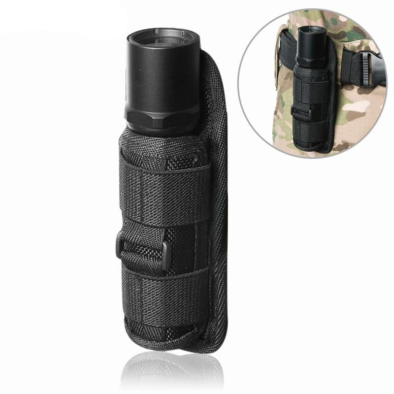 Outdoor Tactical Flashlight Pouch Holster